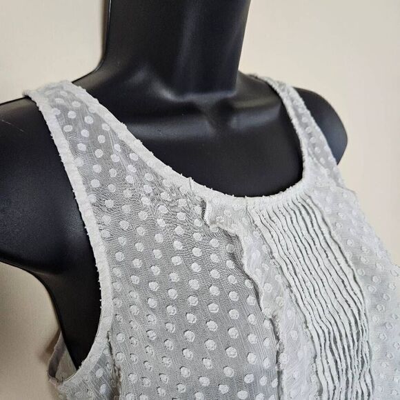 Maeve Swiss Dot Sheet Blouse - Picture 4 of 8